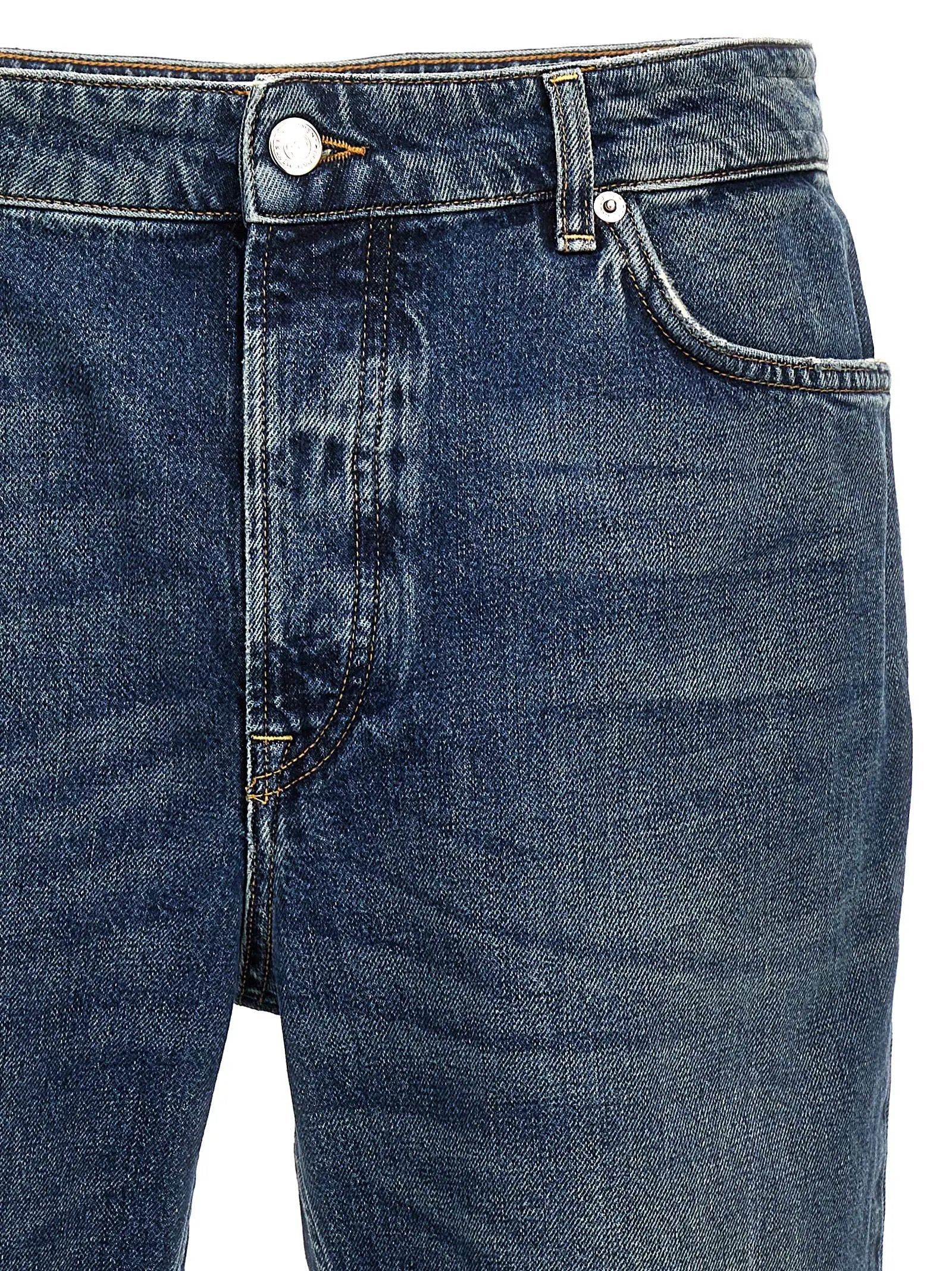 Department 5 Blue Cotton Jeans Denim
