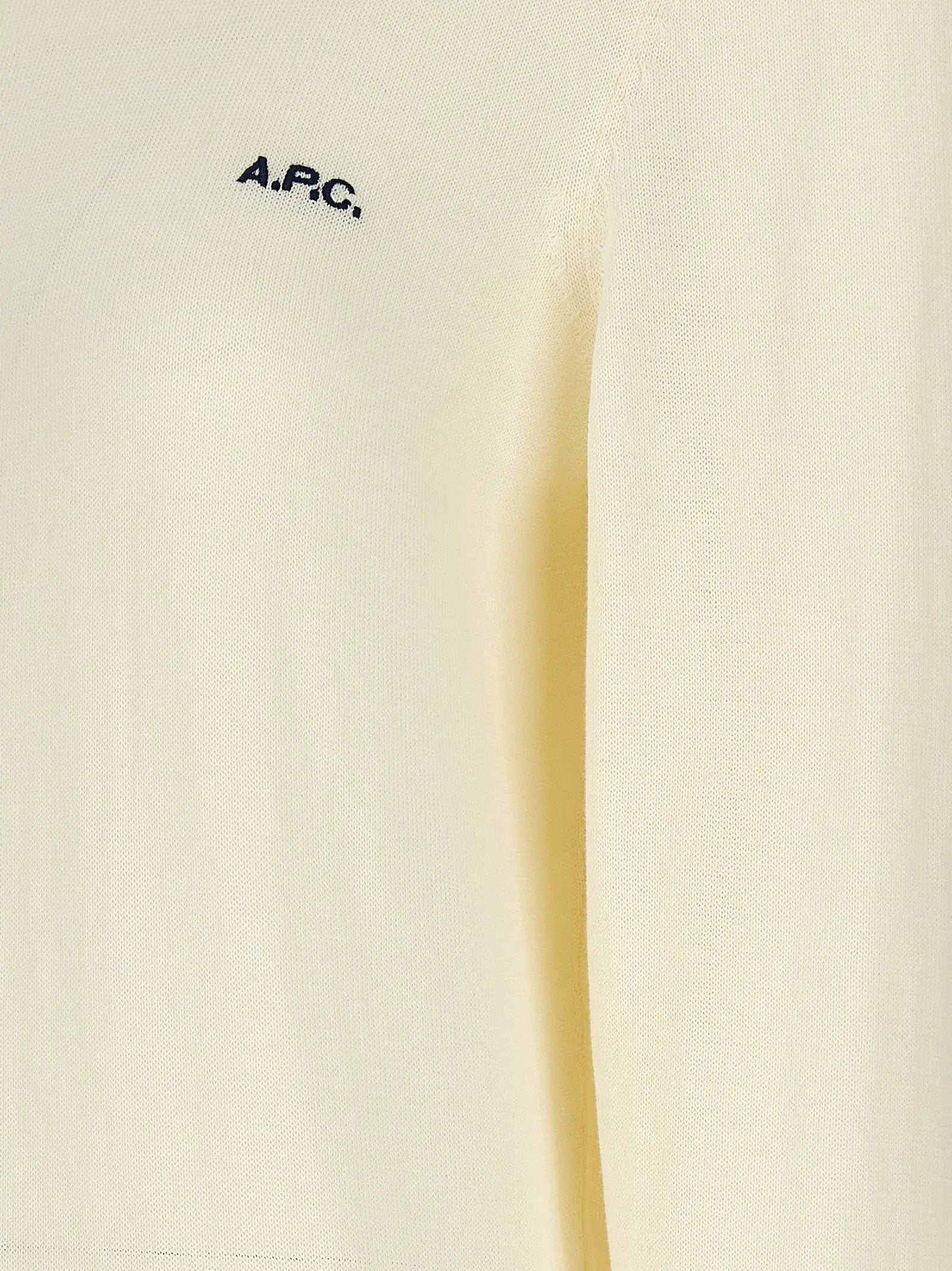 A.P.C. Beige Cotton Cardigan
