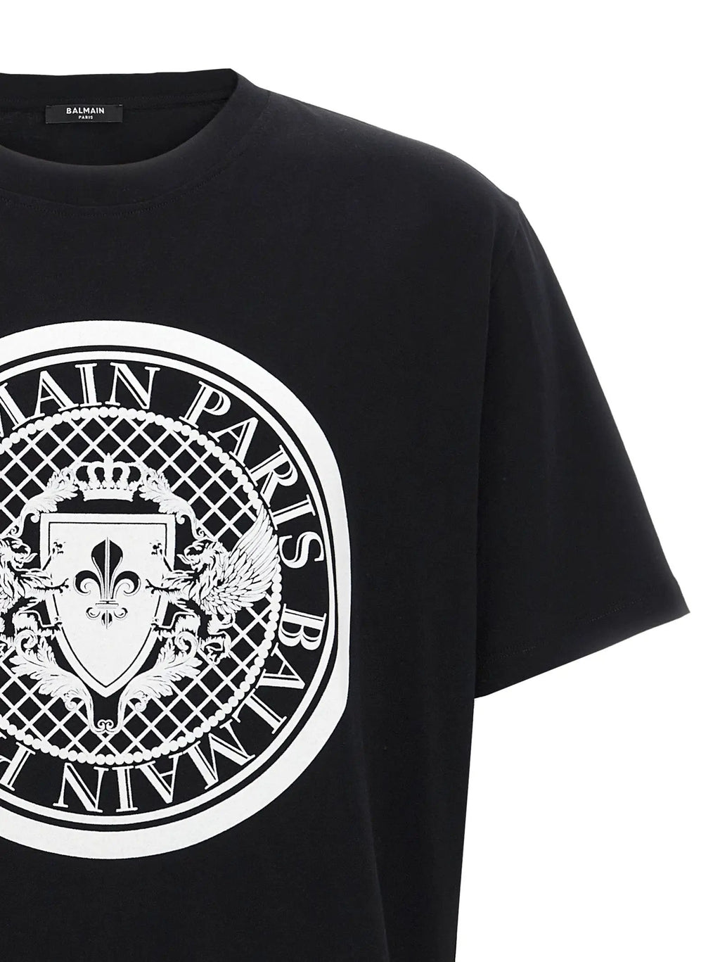 Balmain Bicolor Organic Cotton T-Shirt