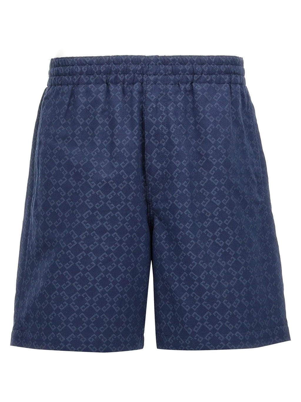 Givenchy Blue Cotton Bermuda Shorts
