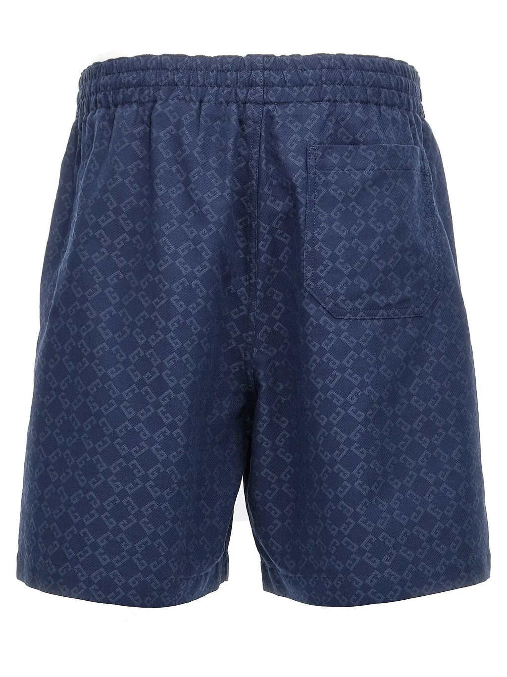 Givenchy Blue Cotton Bermuda Shorts