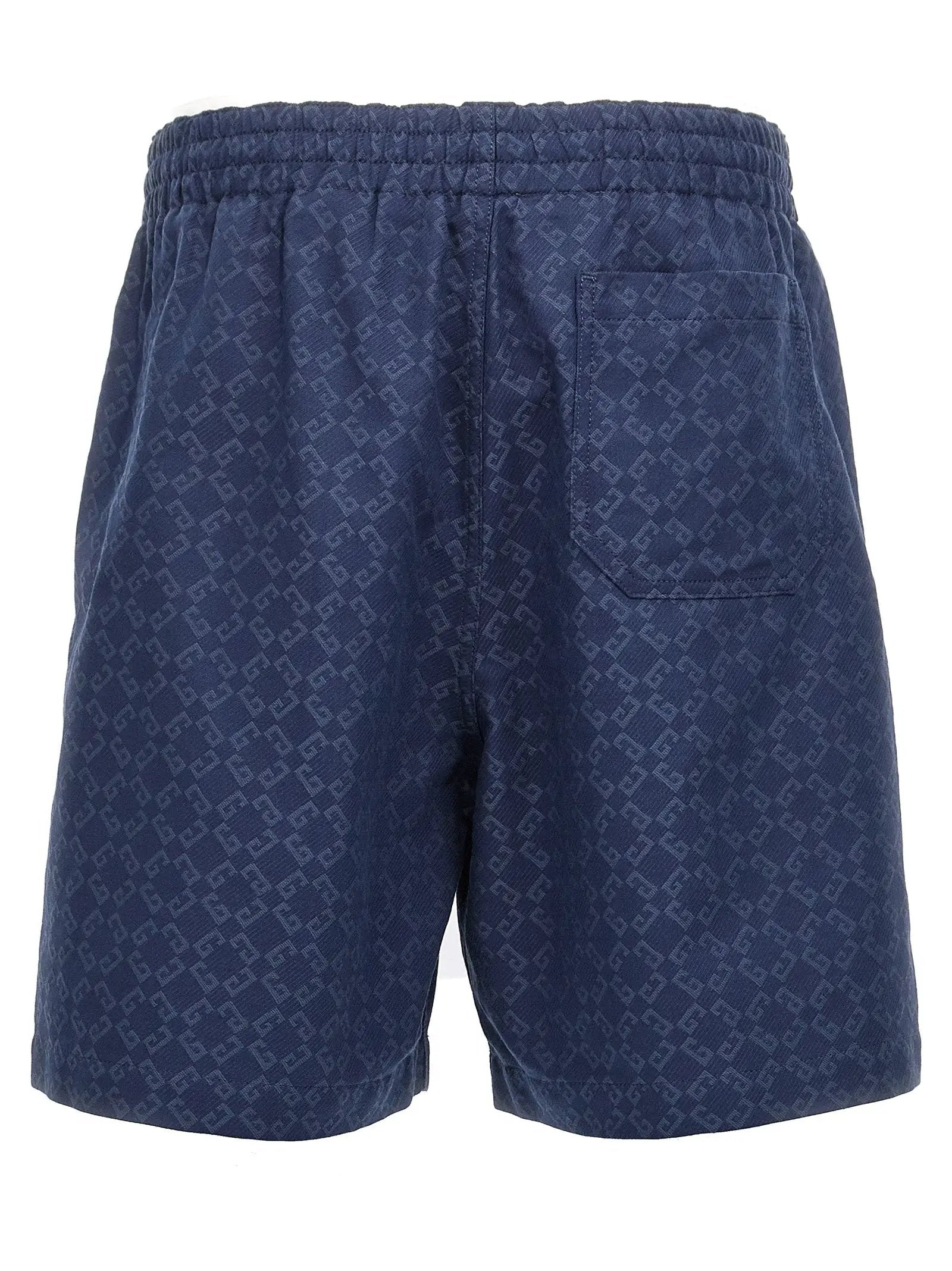 Givenchy Blue Cotton Bermuda Shorts