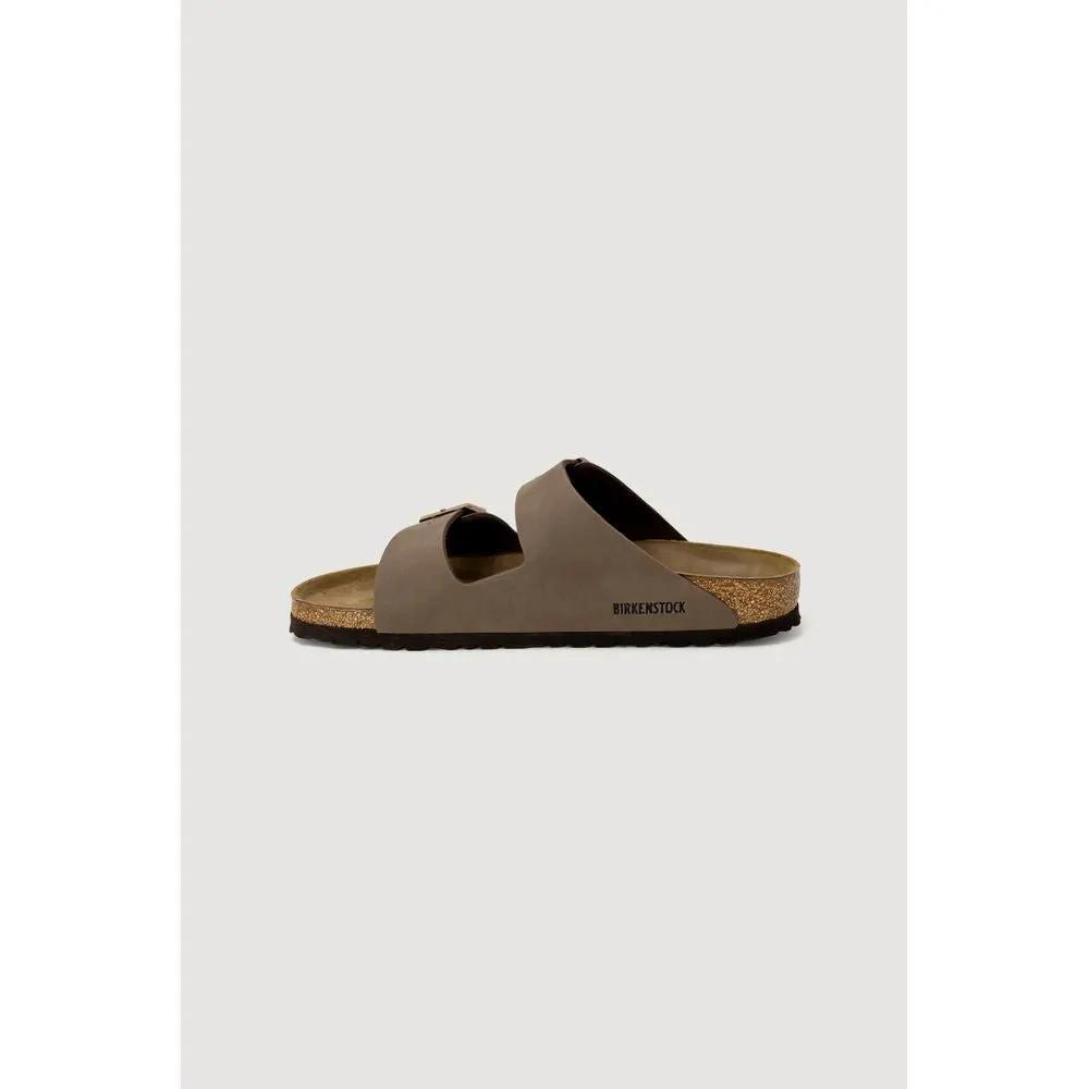 Birkenstock Brown Synthetic Slippers