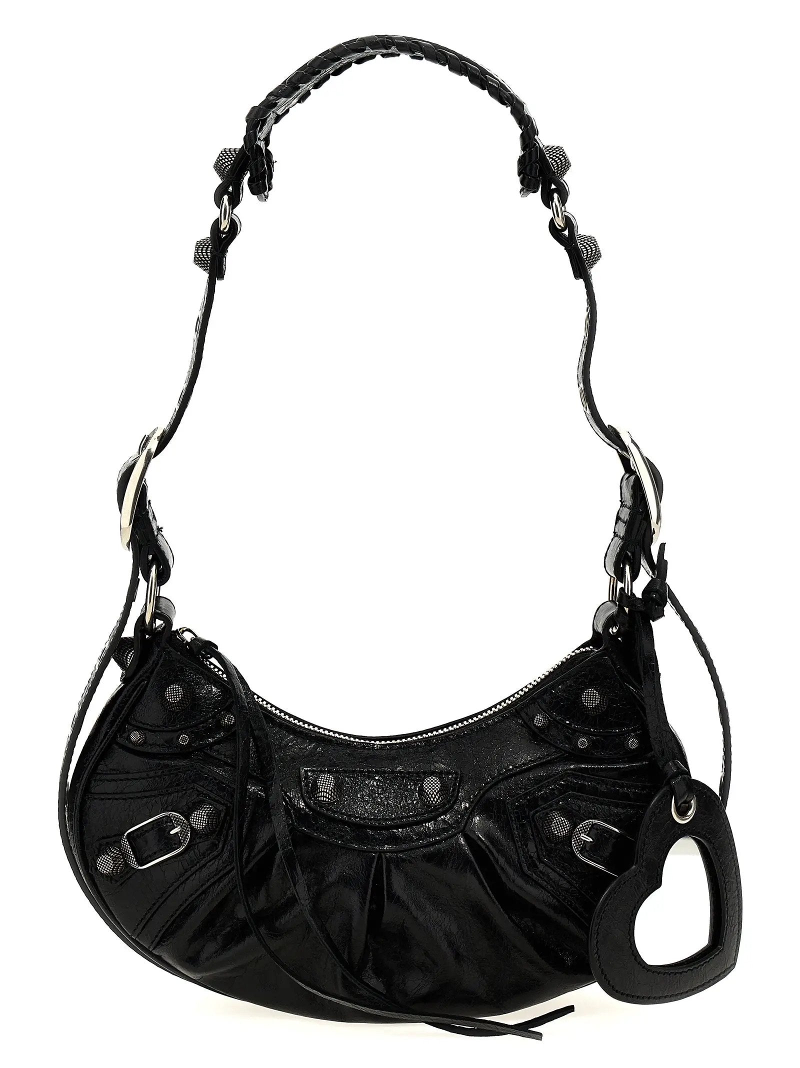 Balenciaga Black Lamb Leather Crossbody Bag
