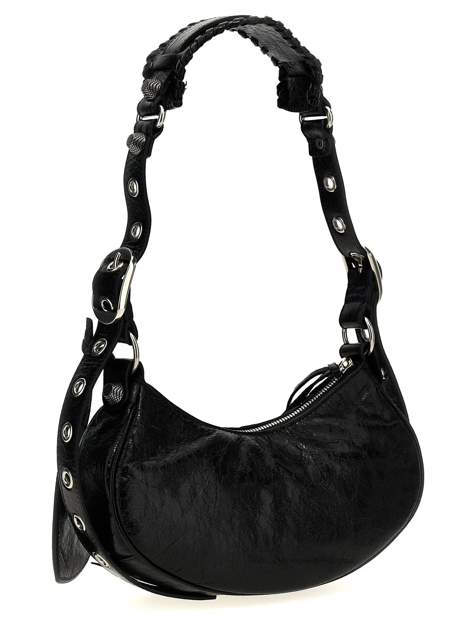 Balenciaga Black Lamb Leather Crossbody Bag