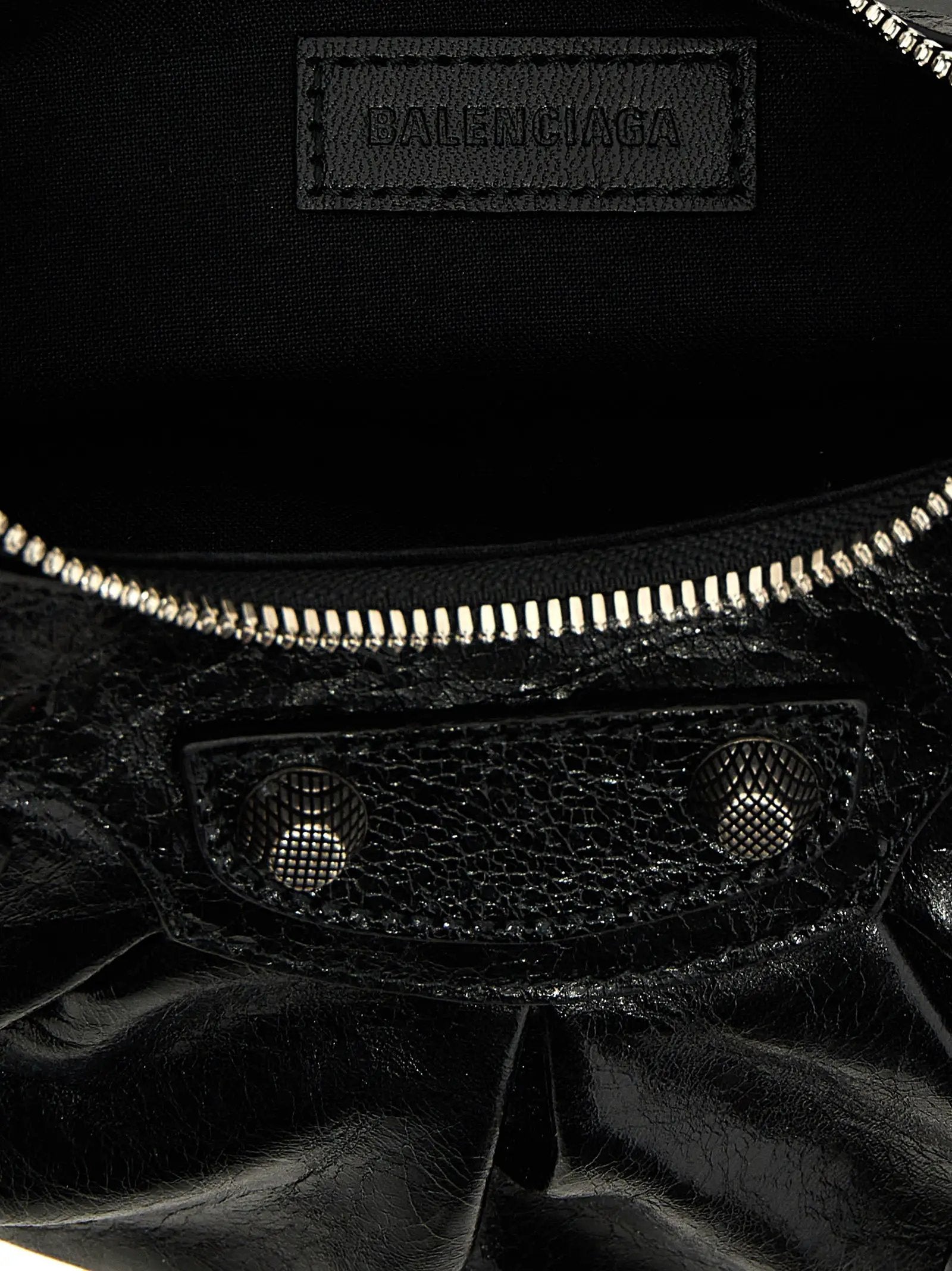 Balenciaga Black Lamb Leather Crossbody Bag