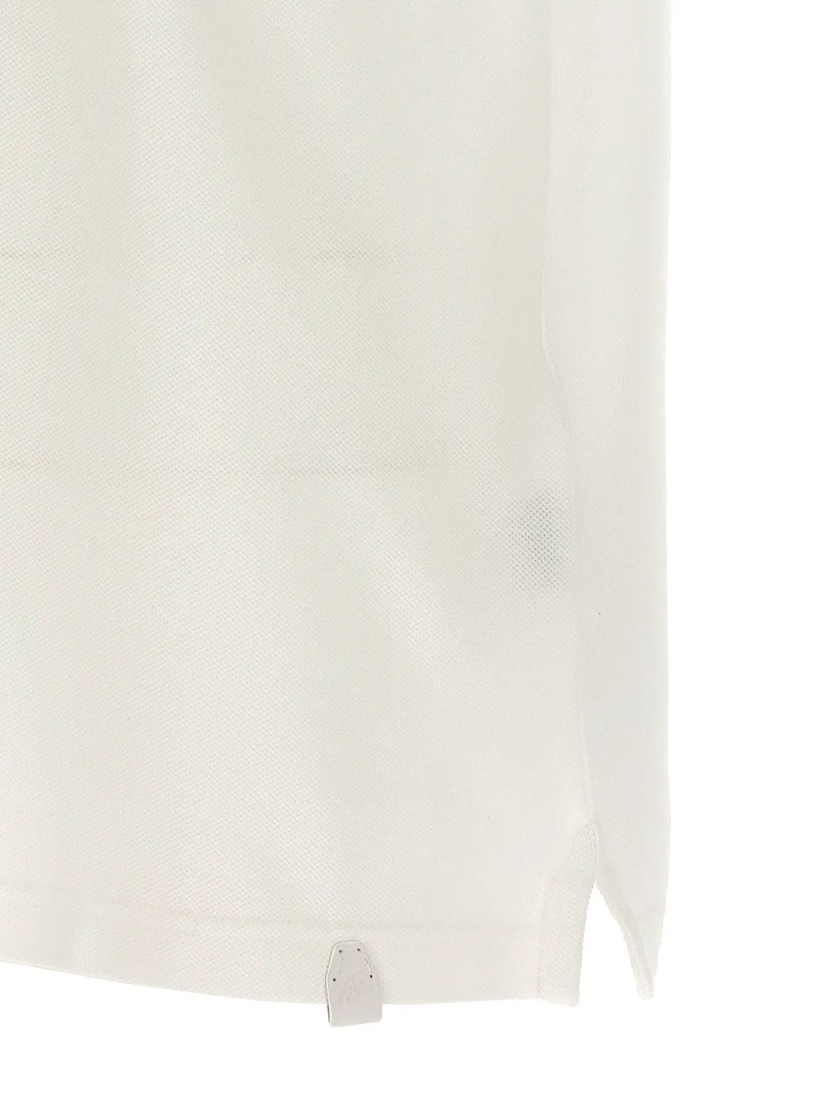 Brioni White Cotton Polo Shirt