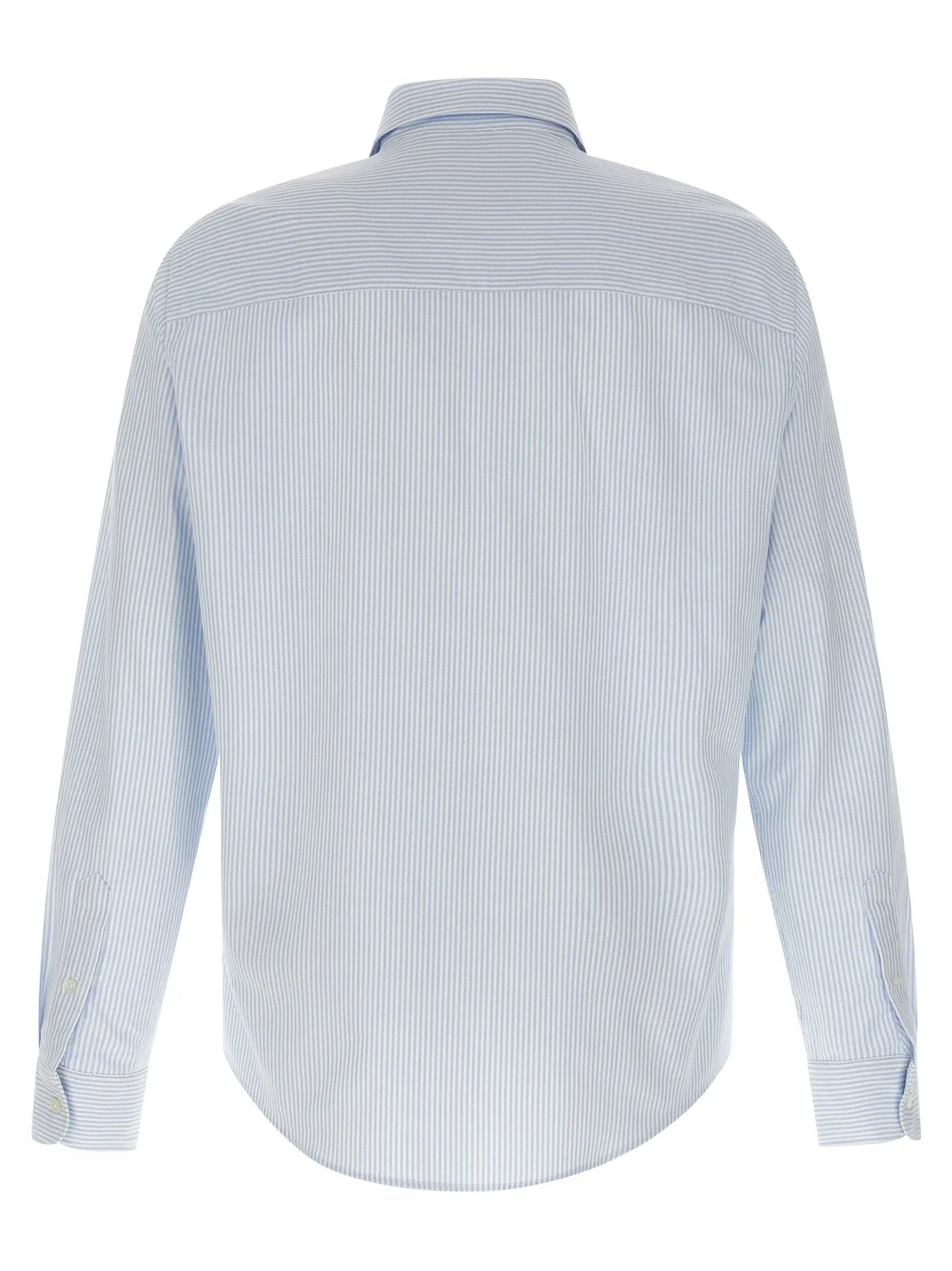 Ami Paris Blue Cotton Blouse