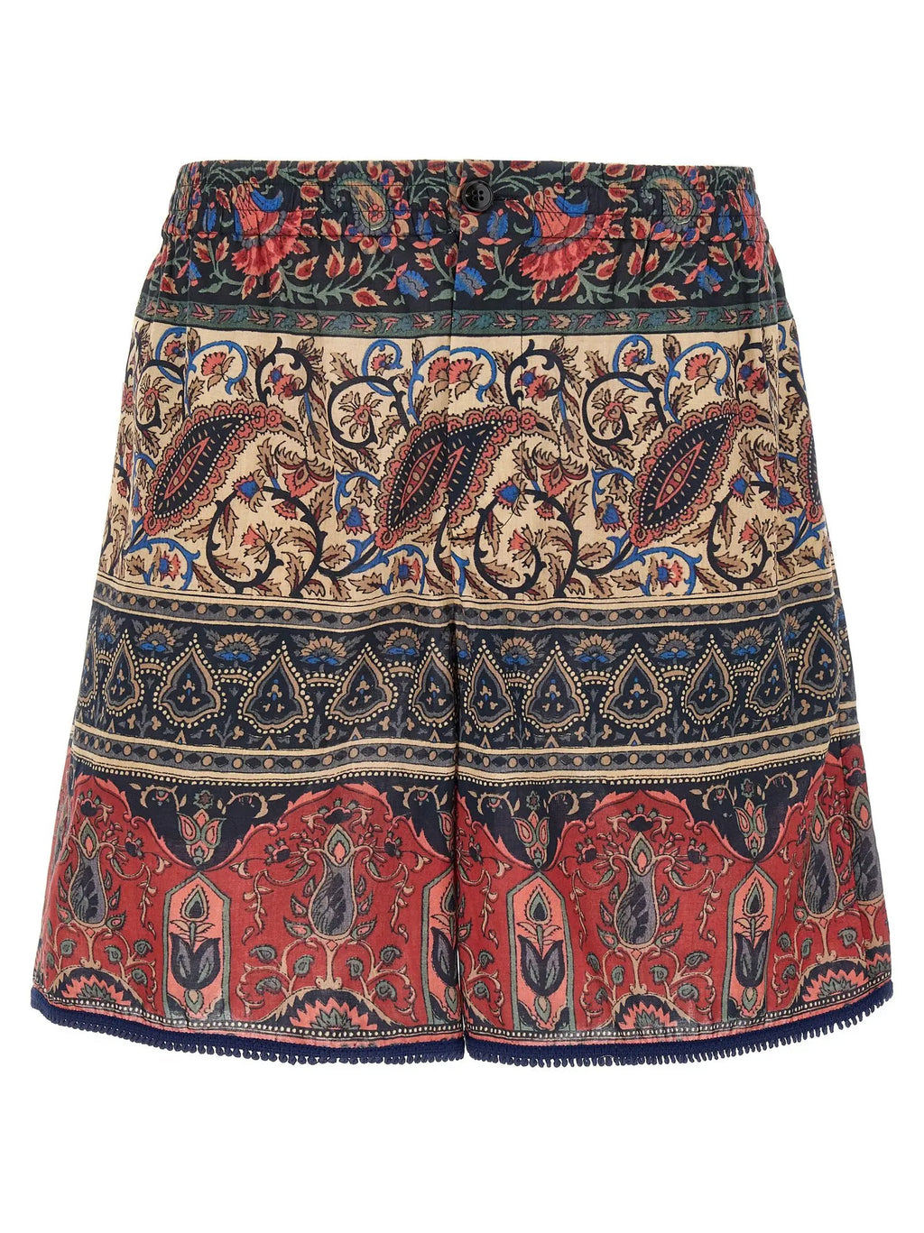 Valentino Garavani Multicolor Cotton Bermuda Shorts