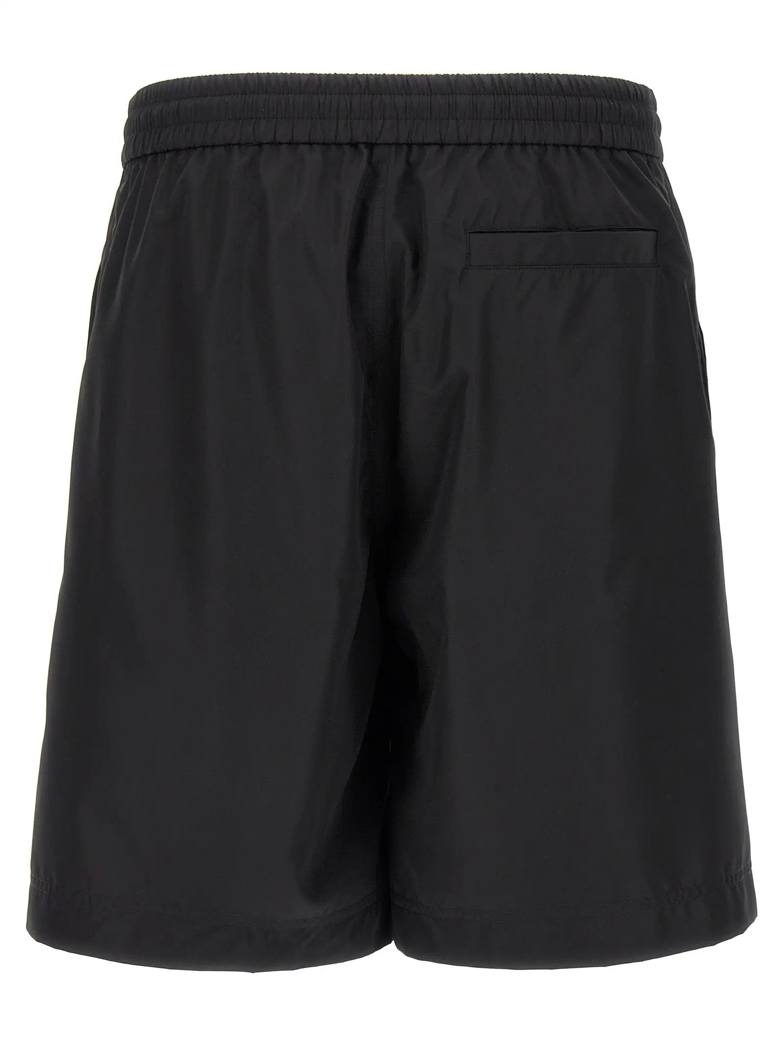 Givenchy Black Polyester Bermuda Shorts