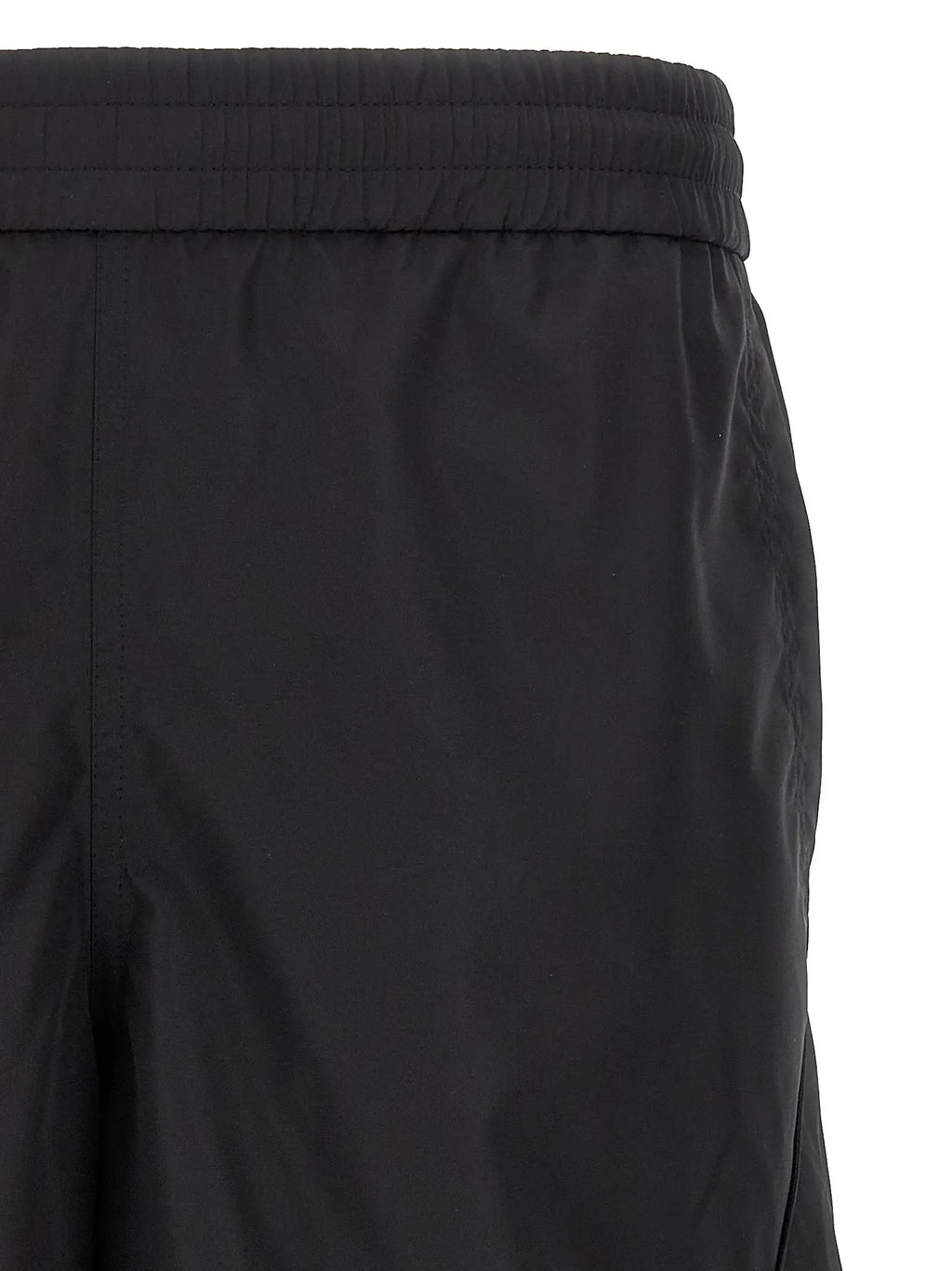 Givenchy Black Polyester Bermuda Shorts