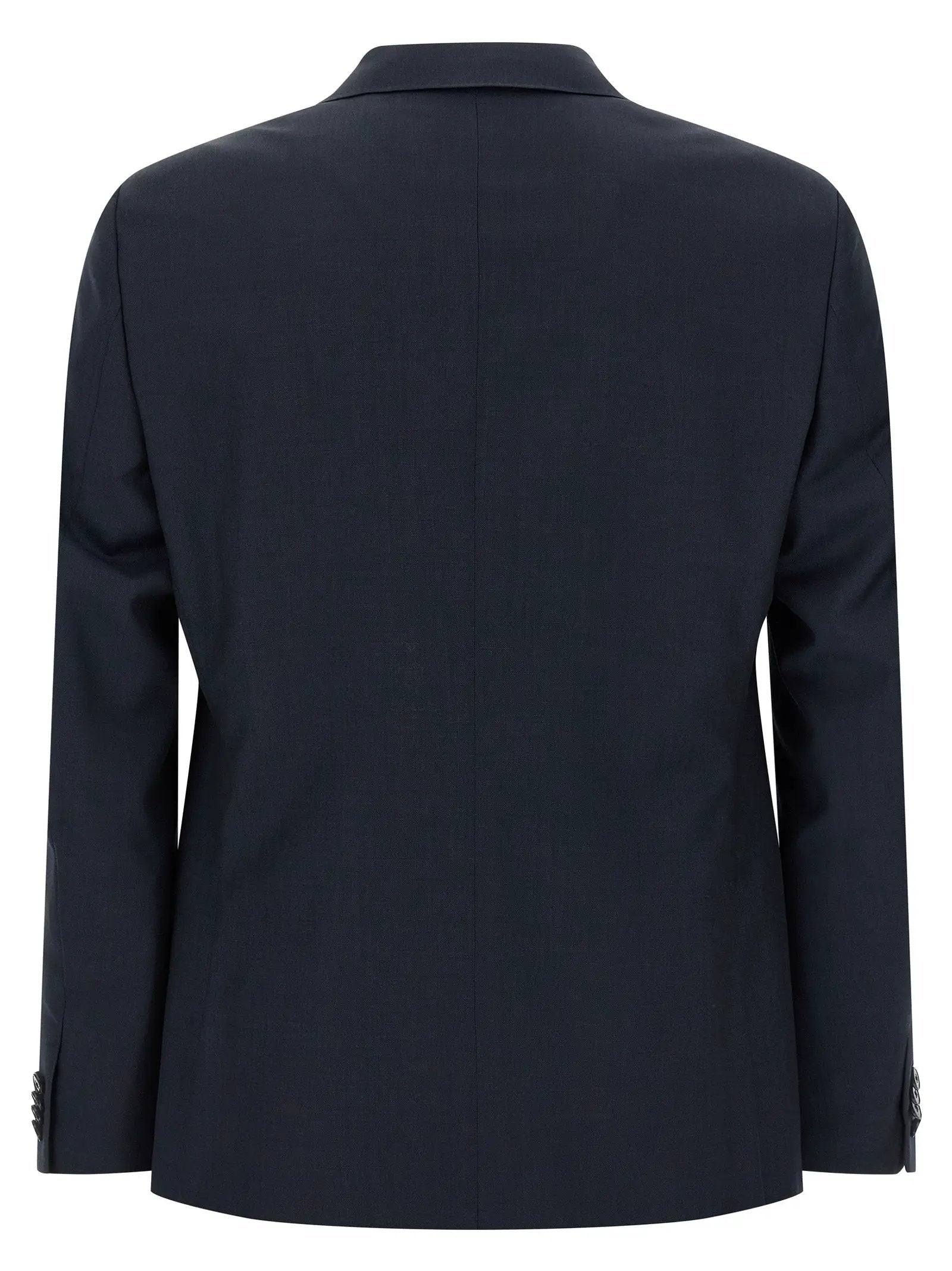 ZEGNA Blue Wool Two-Piece Suit