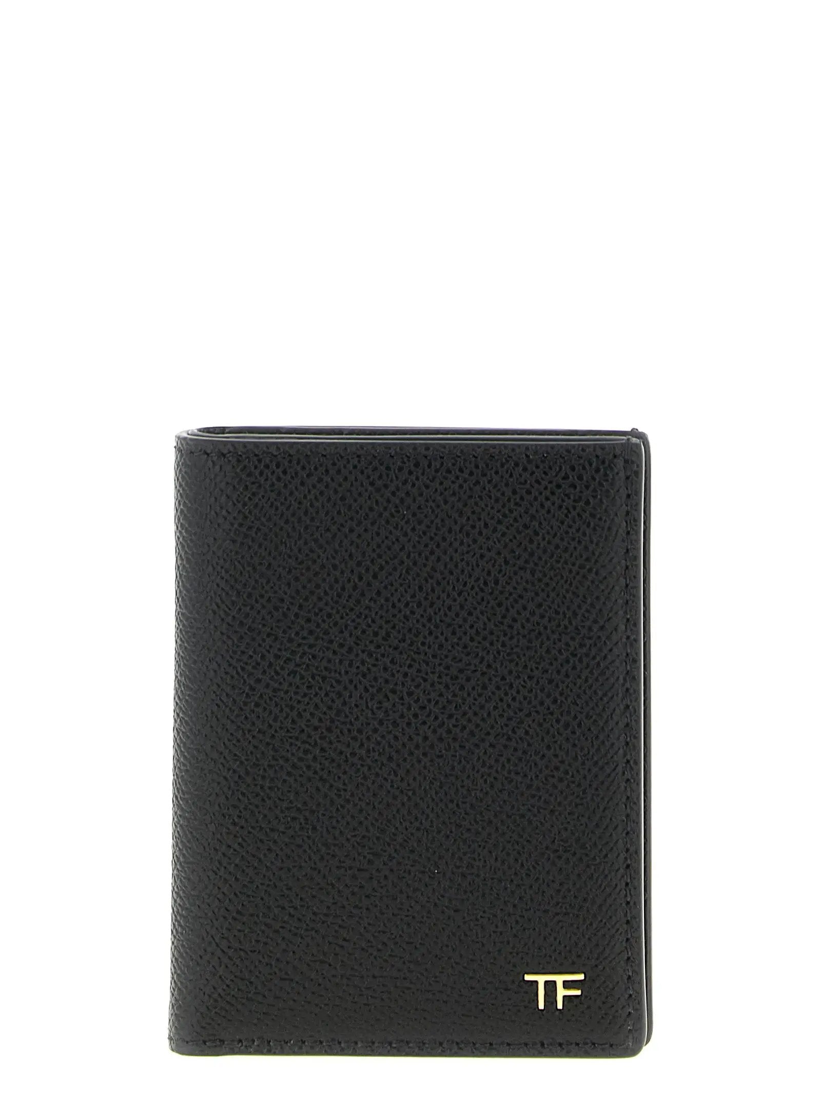Tom Ford Black Calfskin Cardholder