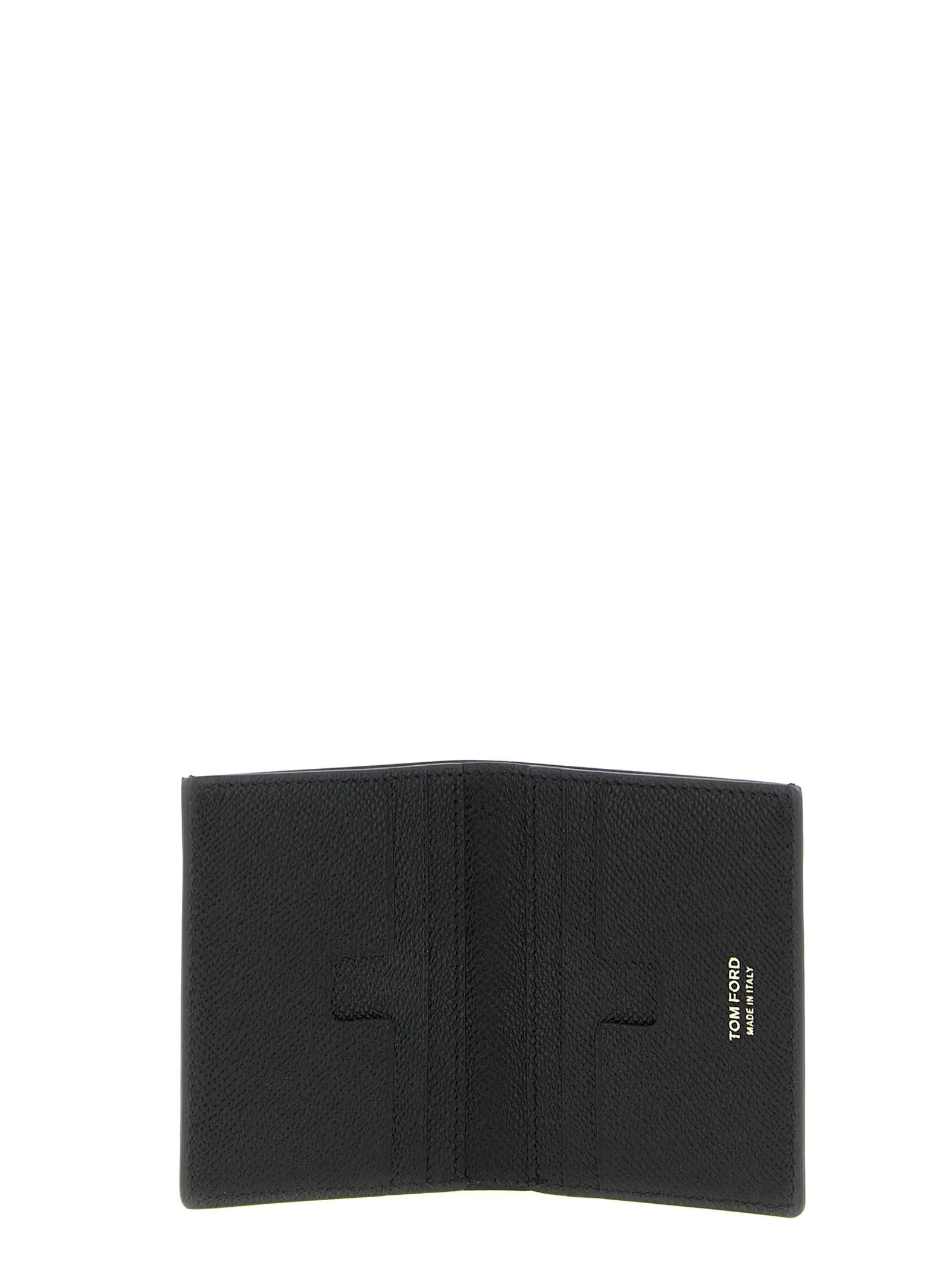 Tom Ford Black Calfskin Cardholder
