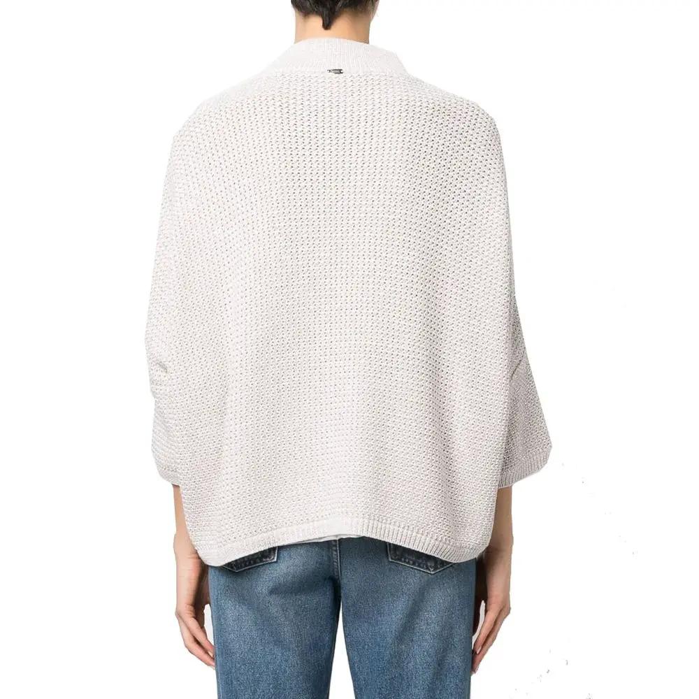 Herno Beige Cotton Cardigan