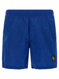 Stone Island Blue Polyamide Swim Shorts