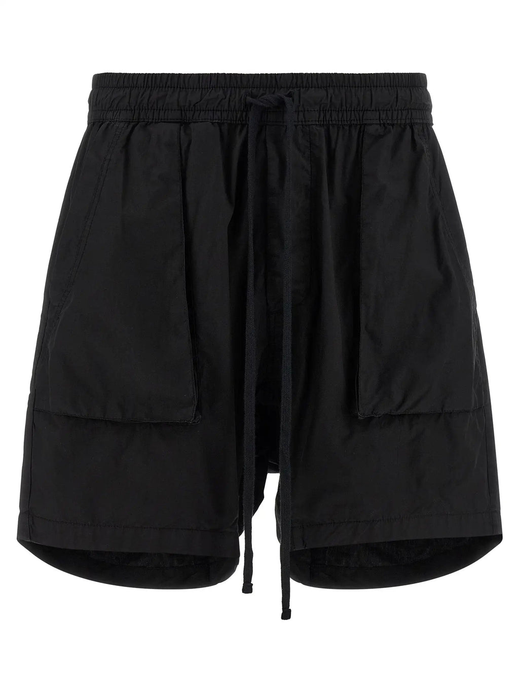 Thom Krom Black Organic Cotton Bermuda Shorts