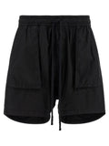 Thom Krom Black Organic Cotton Bermuda Shorts