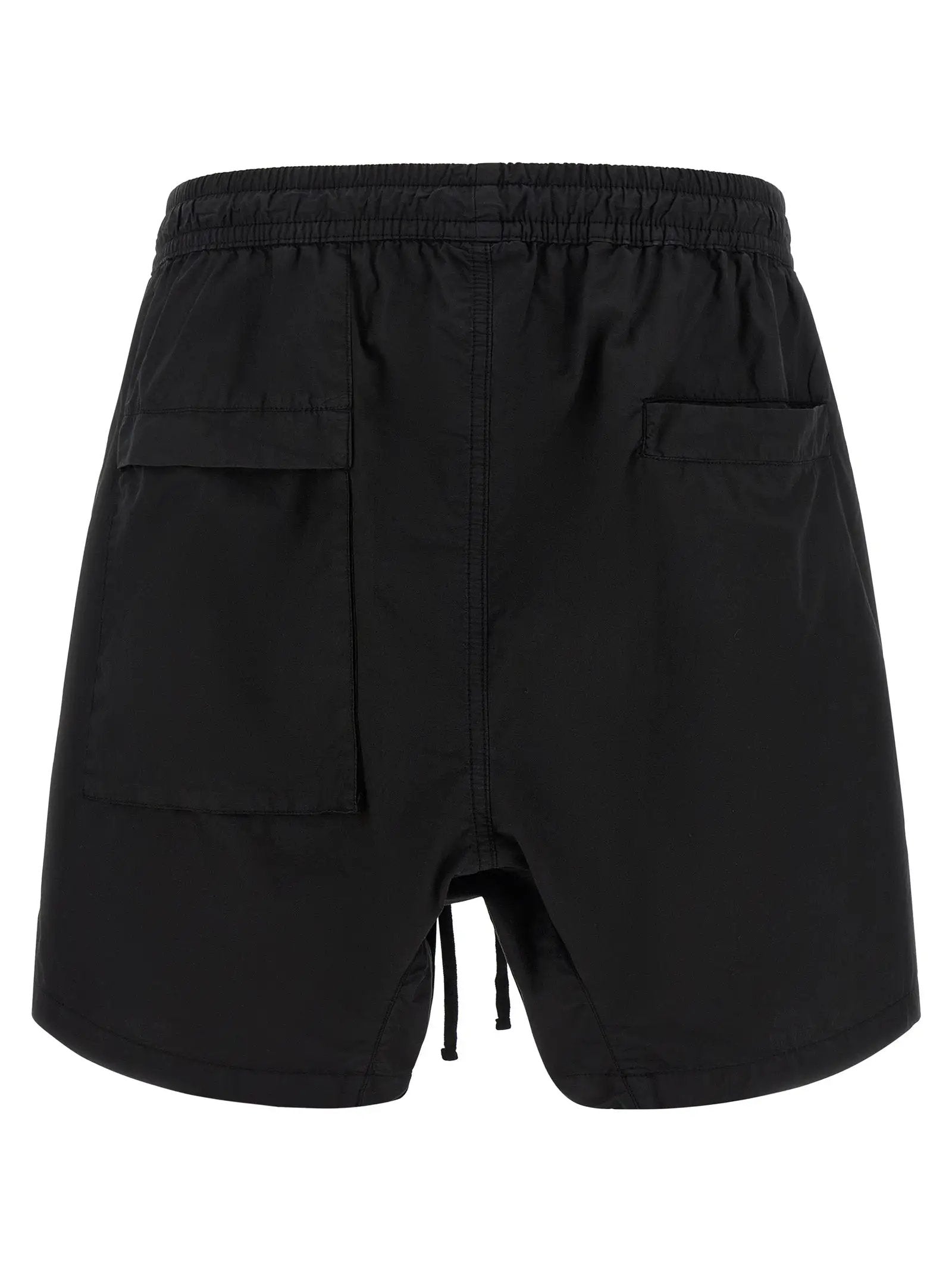 Thom Krom Black Organic Cotton Bermuda Shorts