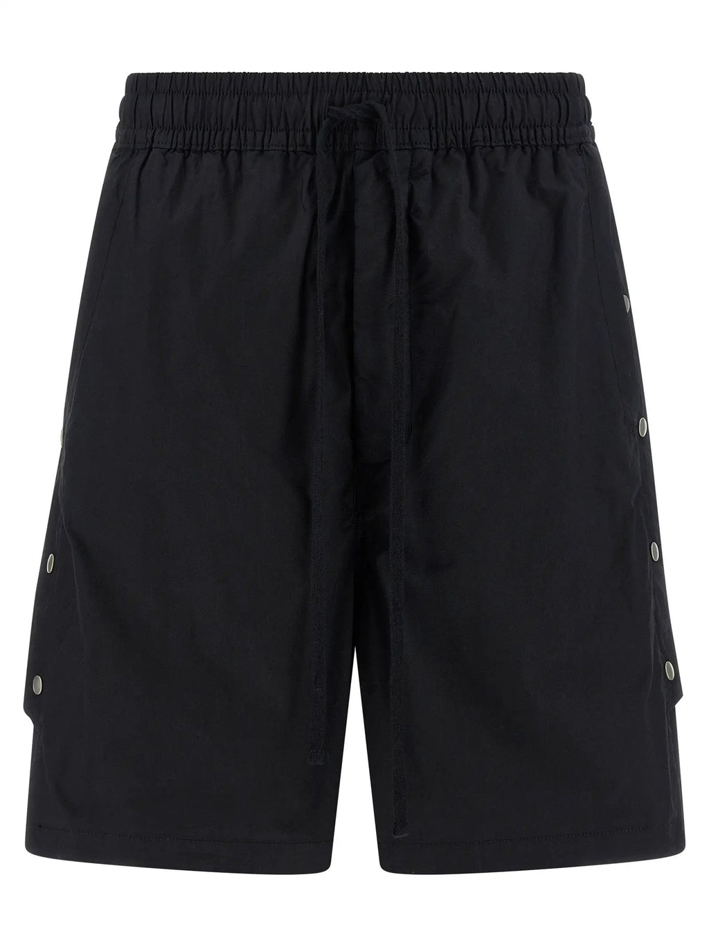 Thom Krom Black Cotton Bermuda Shorts