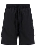 Thom Krom Black Cotton Bermuda Shorts