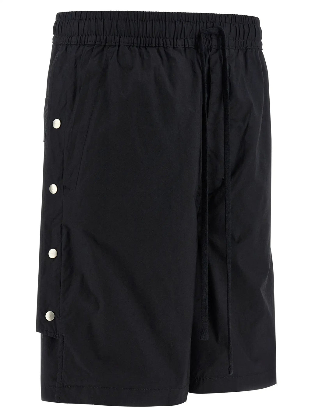 Thom Krom Black Cotton Bermuda Shorts