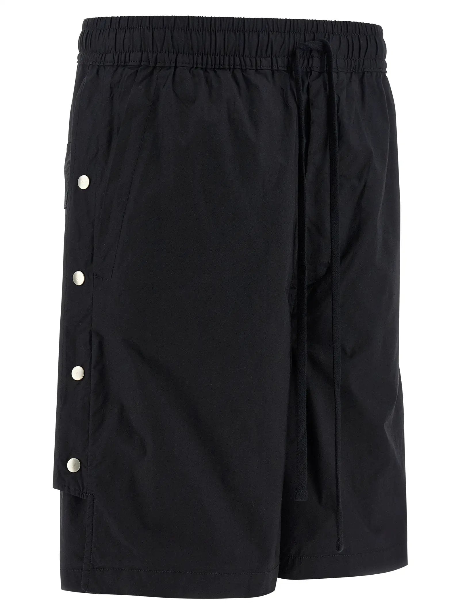 Thom Krom Black Cotton Bermuda Shorts