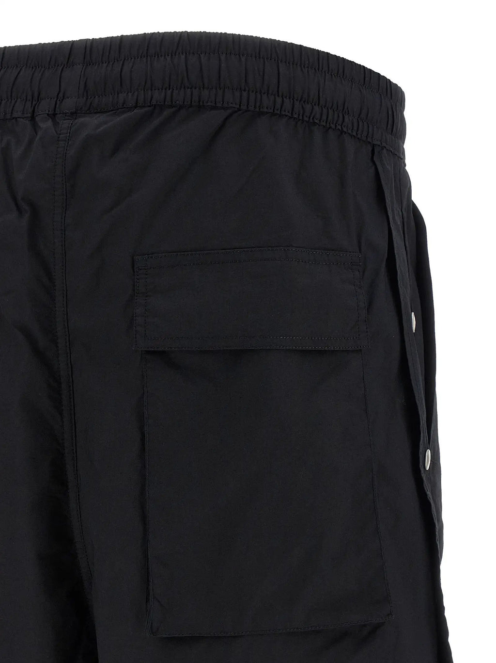 Thom Krom Black Cotton Bermuda Shorts