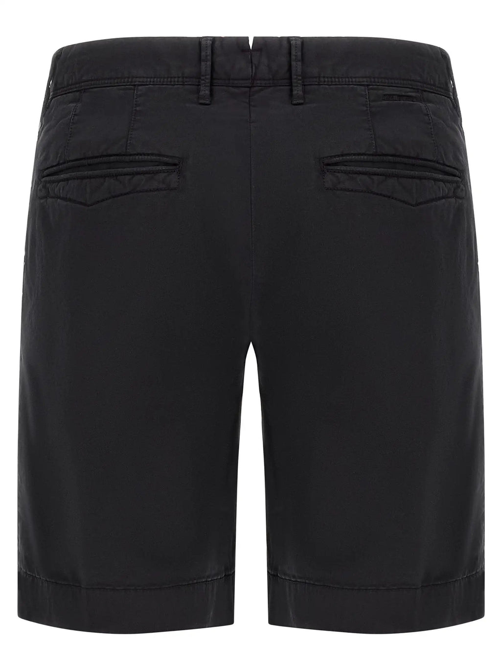 Incotex Blue Cotton Bermuda Shorts