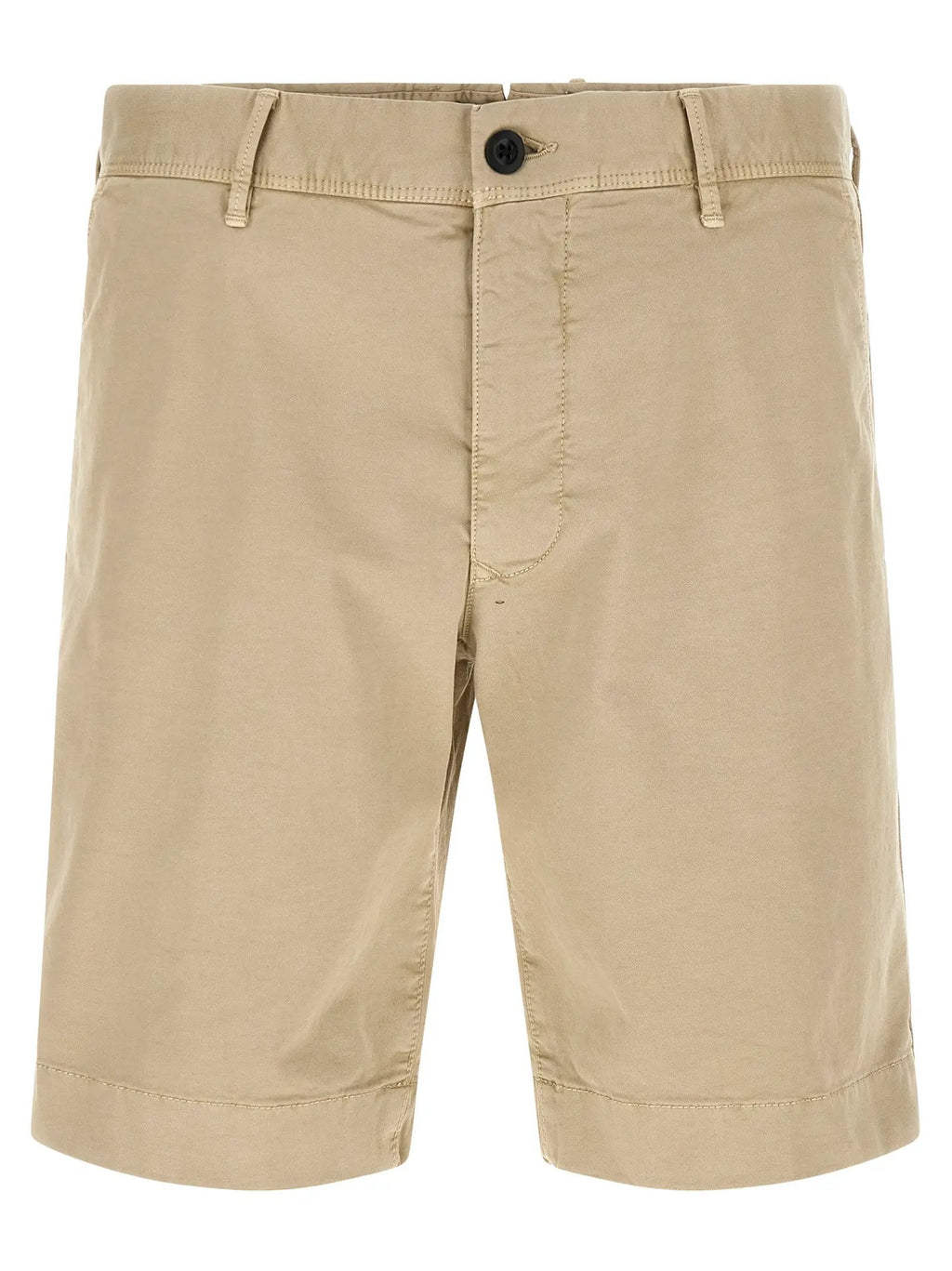 Incotex Beige Cotton Bermuda Shorts