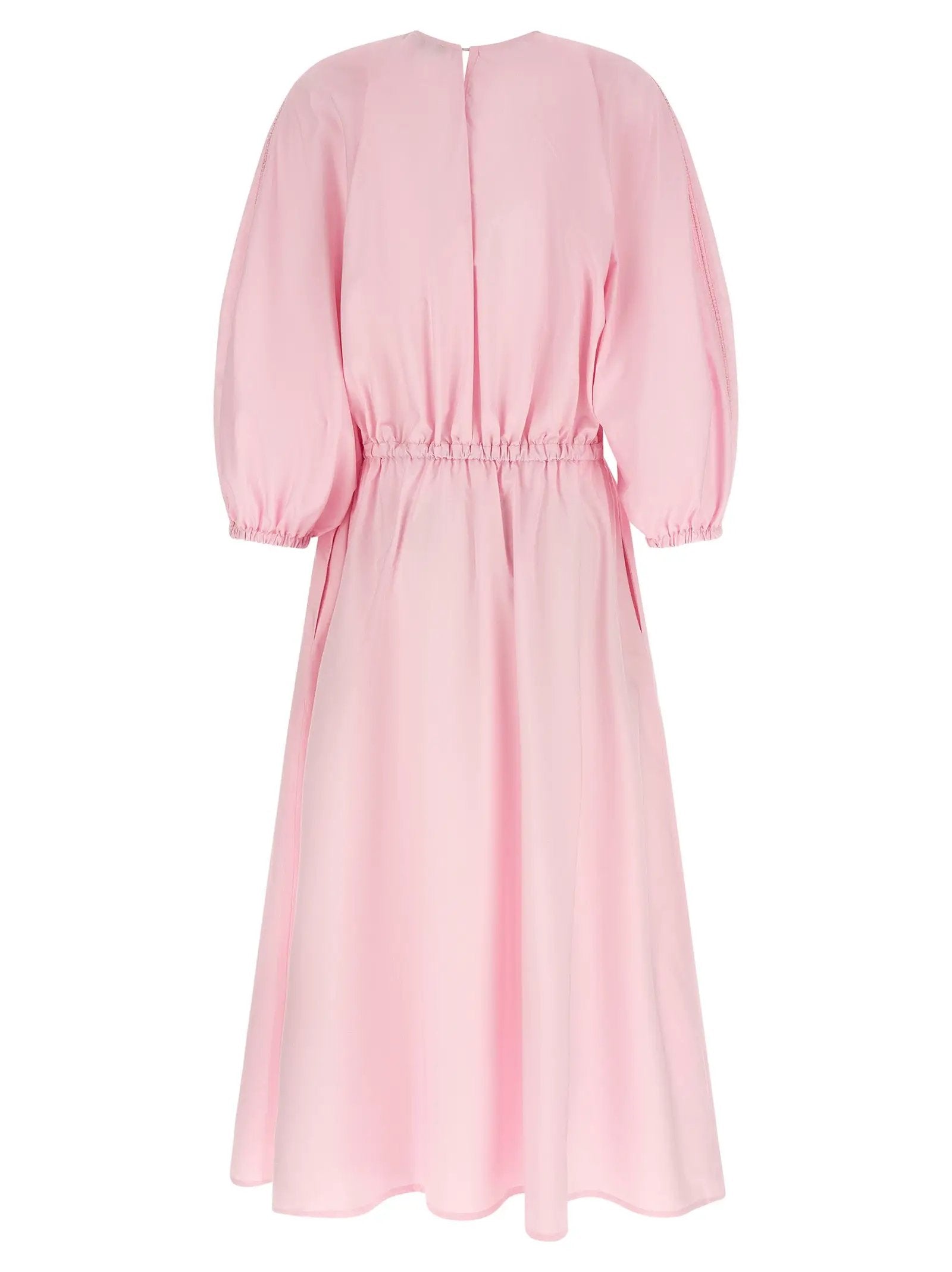 Fabiana Filippi Multicolor Cotton Long Dress