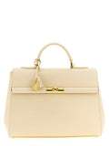 Sac à main Dolce & Gabbana en cuir d'agneau blanc