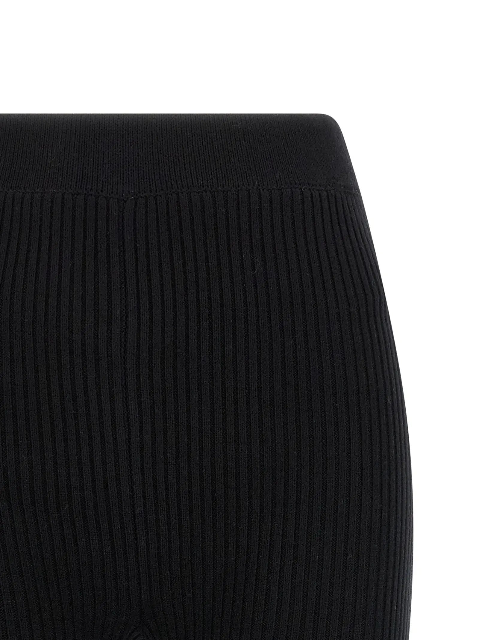 Ganni Black Organic Cotton Casual Pants