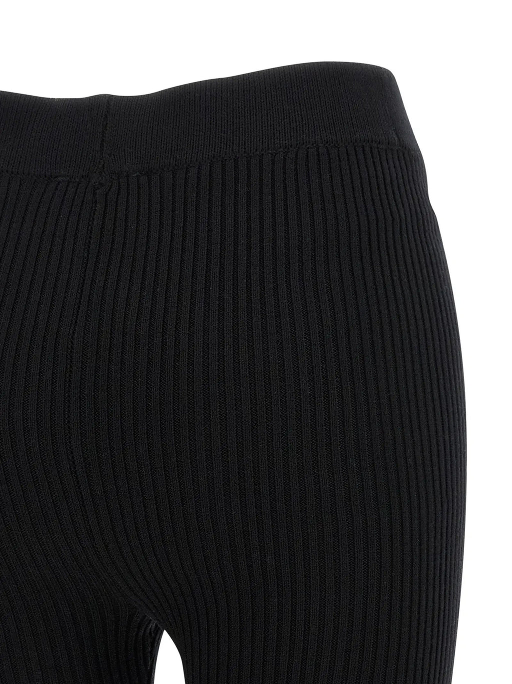 Ganni Black Organic Cotton Casual Pants