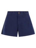 Polo Ralph Lauren Blue Cotton Bermuda Shorts