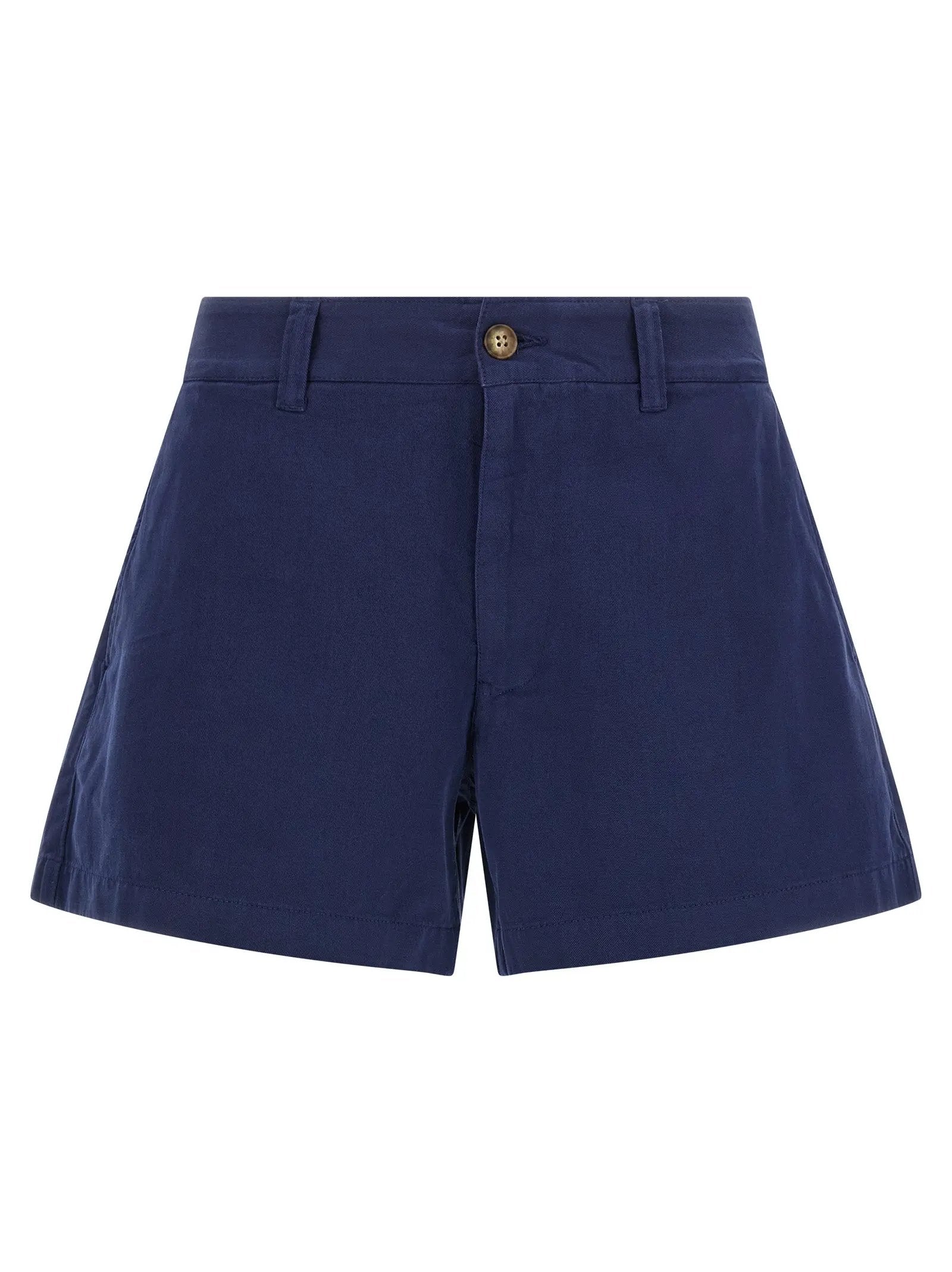 Polo Ralph Lauren Blue Cotton Bermuda Shorts