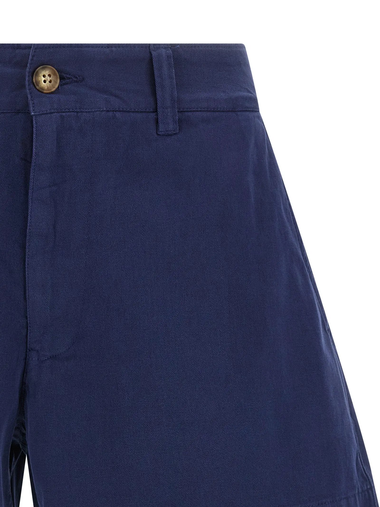Polo Ralph Lauren Blue Cotton Bermuda Shorts