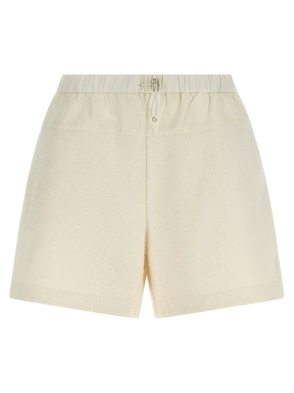 Moncler White Polyester Bermuda Shorts