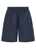 XACUS XACUS Blue Cotton Bermuda Shorts