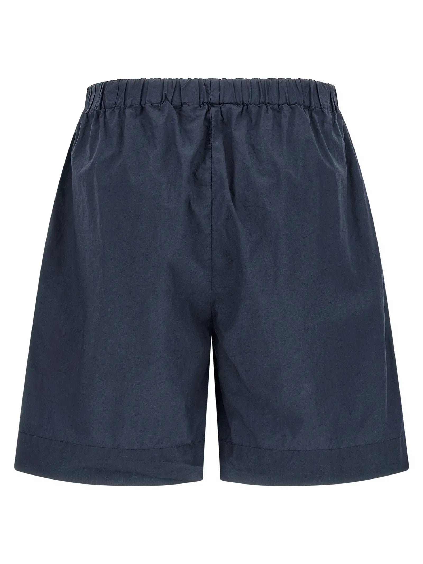 XACUS XACUS Blue Cotton Bermuda Shorts