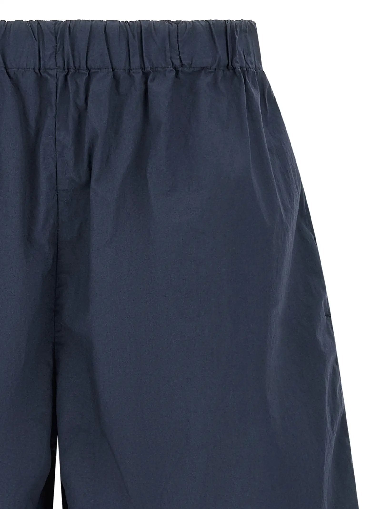 XACUS XACUS Blue Cotton Bermuda Shorts