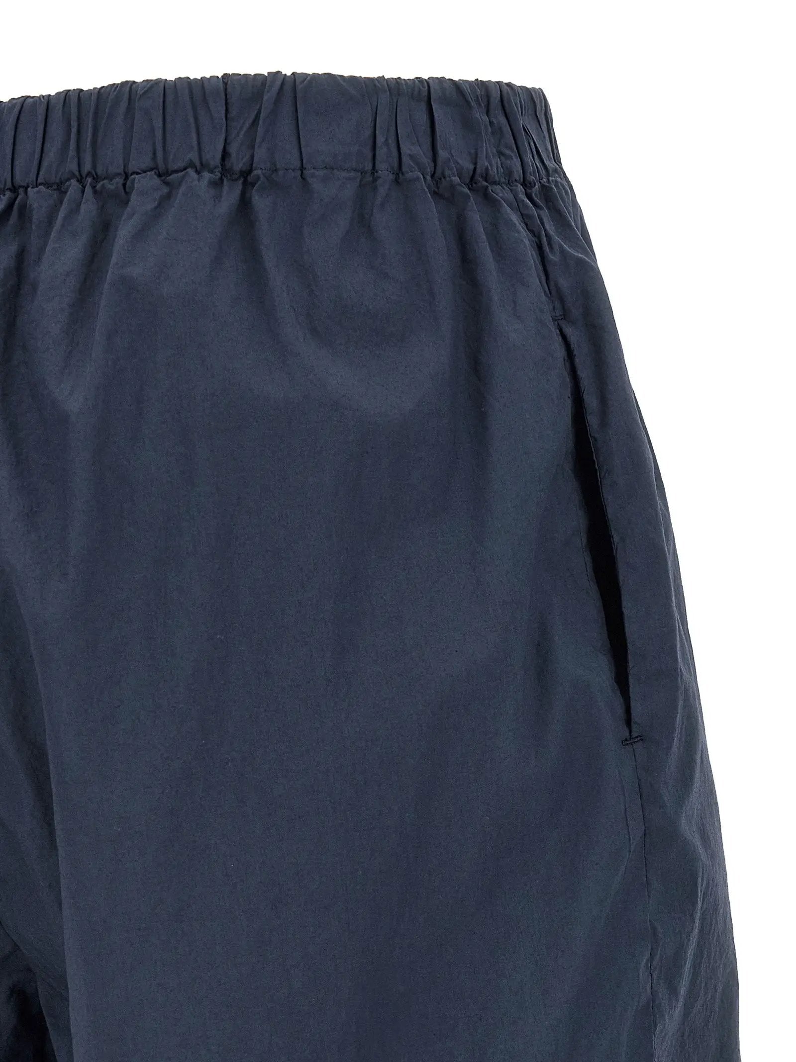 XACUS XACUS Blue Cotton Bermuda Shorts