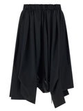 Comme Des Garçons Black Wool Bermuda Shorts