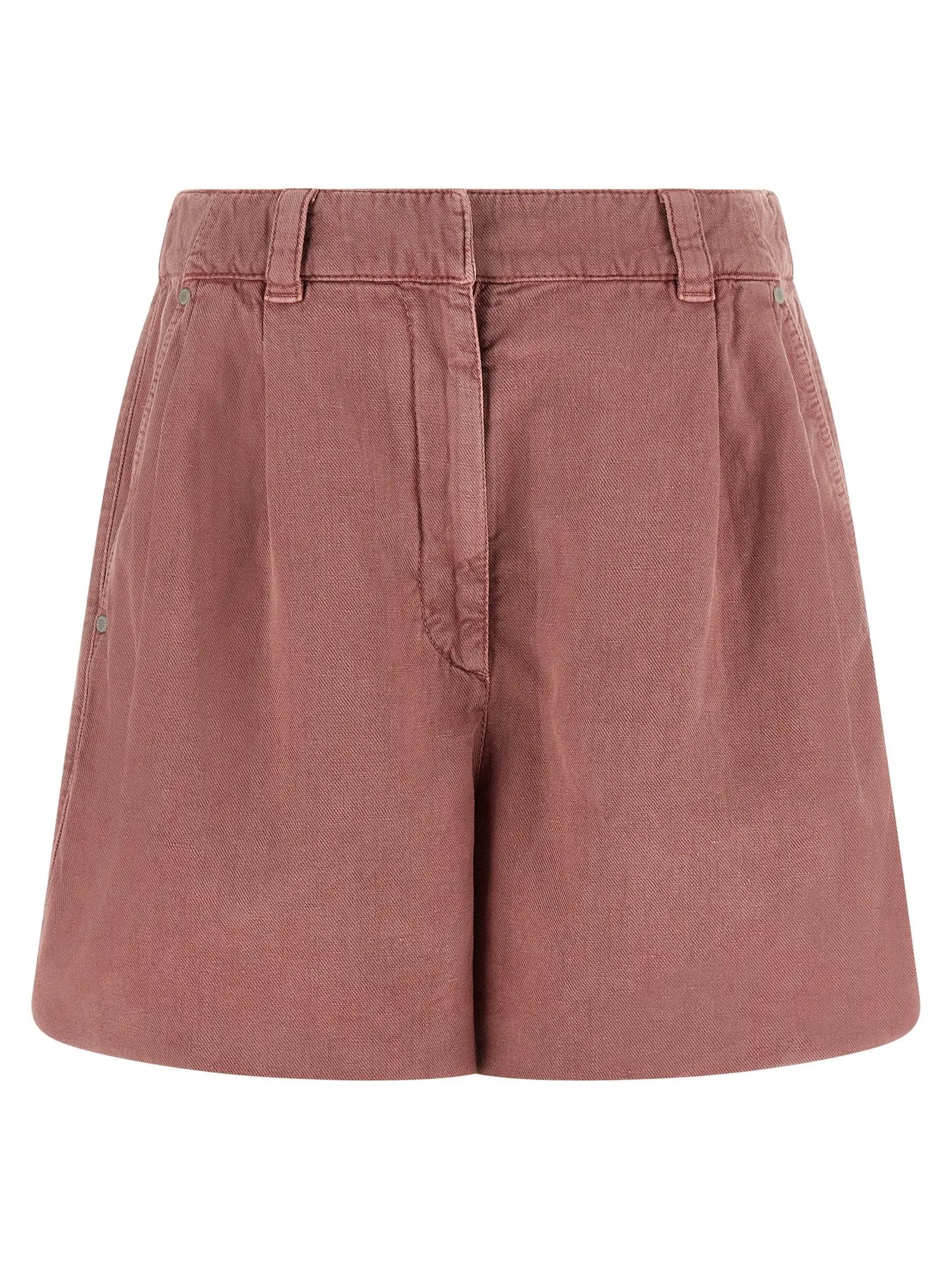 Shorts Bermudas Brunello Cucinelli en Coton Multicolore