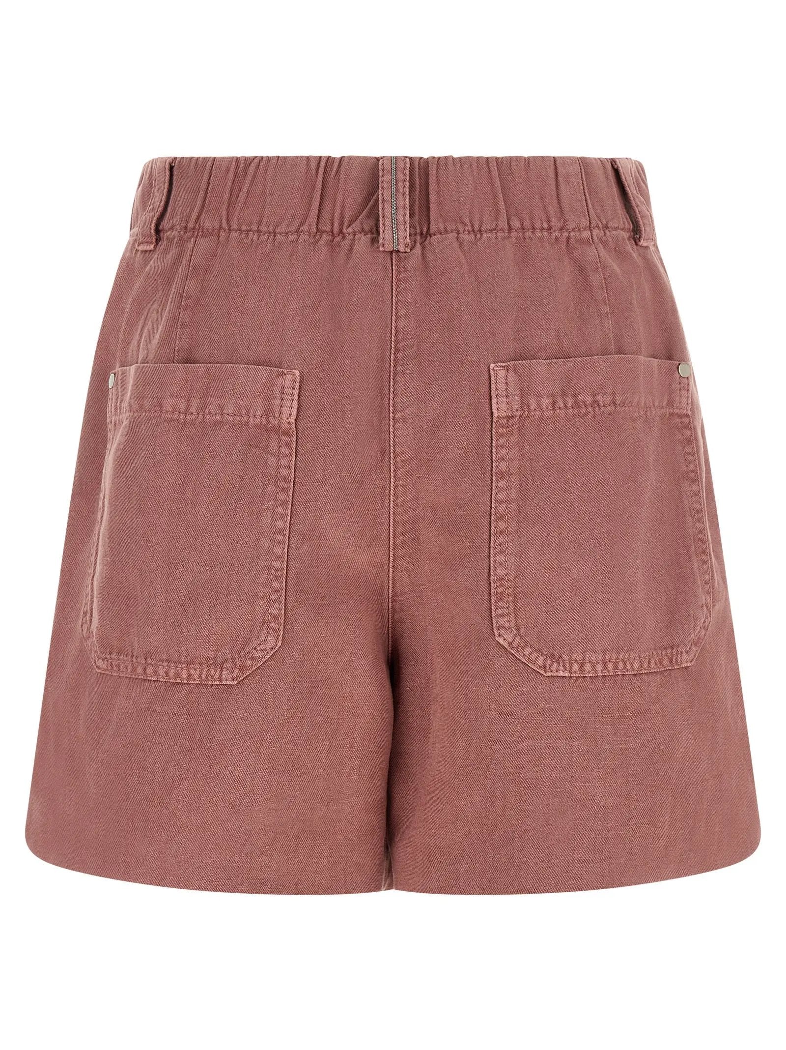 Shorts Bermudas Brunello Cucinelli en Coton Multicolore