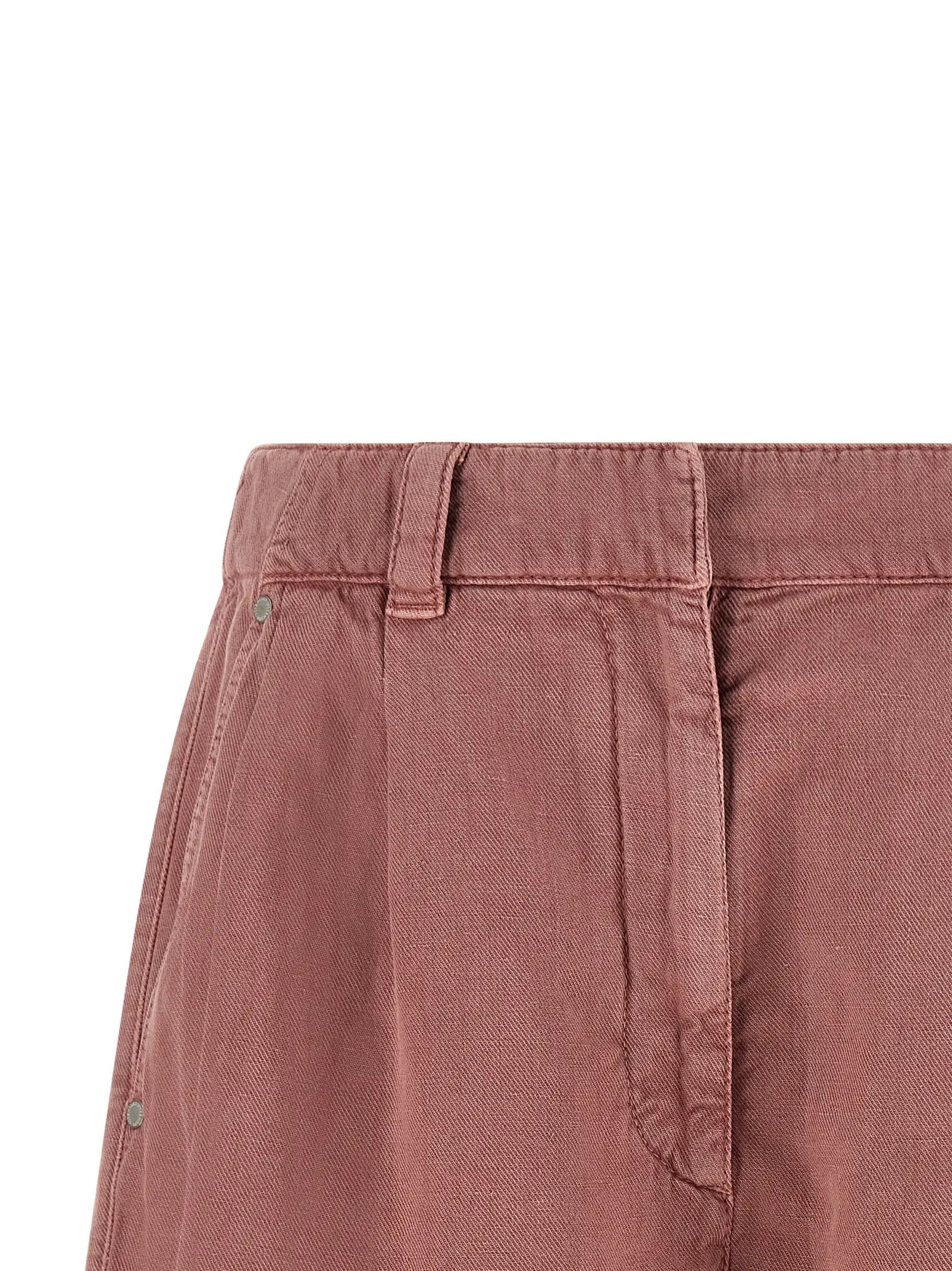 Shorts Bermudas Brunello Cucinelli en Coton Multicolore