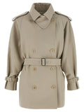 Max Mara Beige Cotton Coat