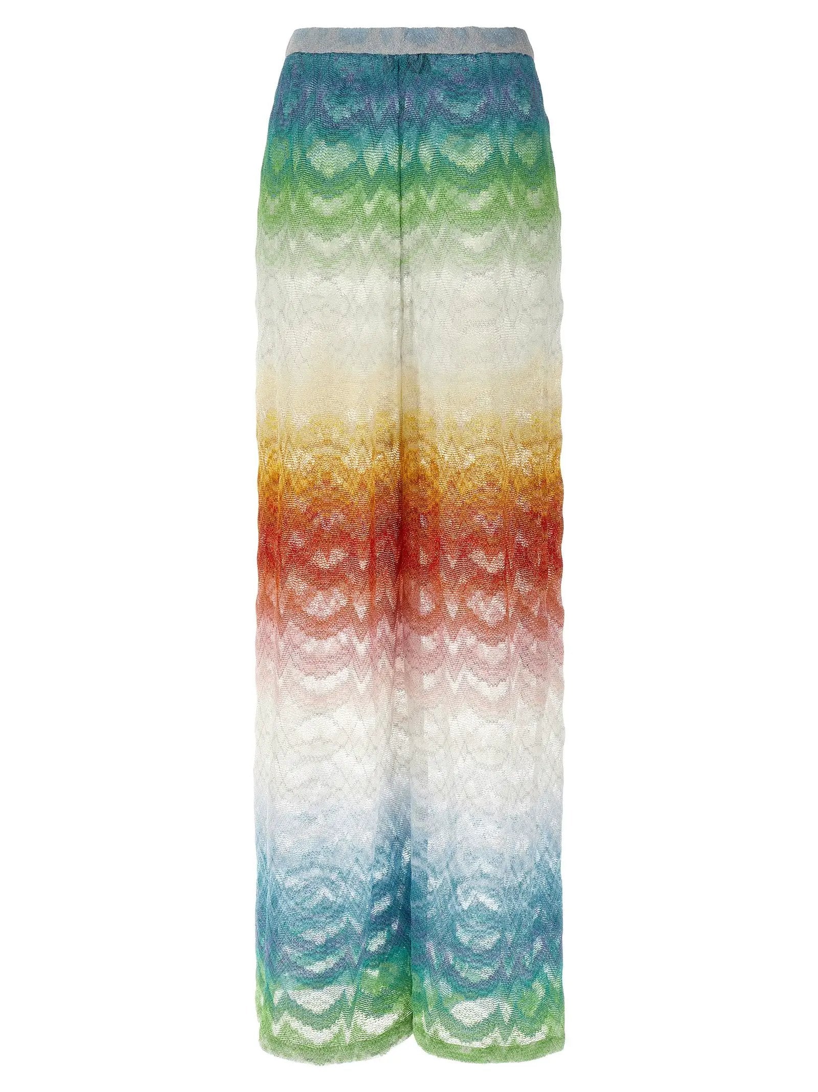 Missoni Multicolor Viscose Flared Pants