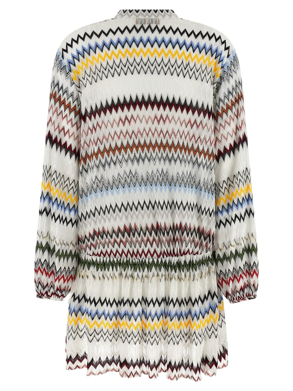 Missoni White Viscose Short Dress