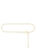 Valentino Garavani Gold Brass Regular Belt
